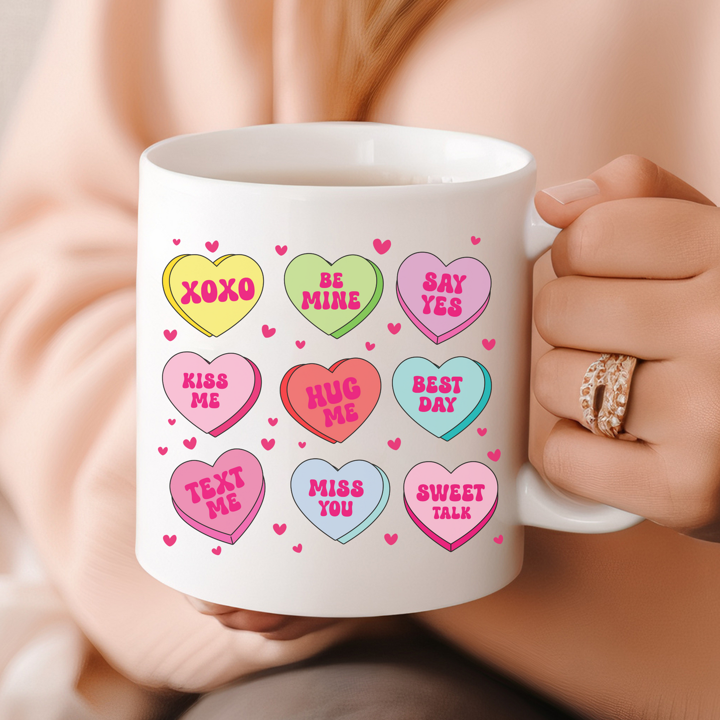 Lovehearts Mug