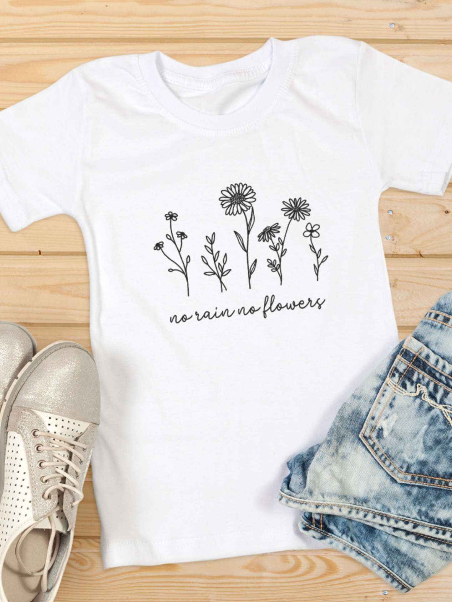 No Rain No Flowers T-Shirt