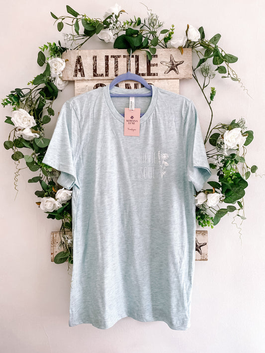 Hippie Soul T-Shirt - Ice Blue | SOLD OUT