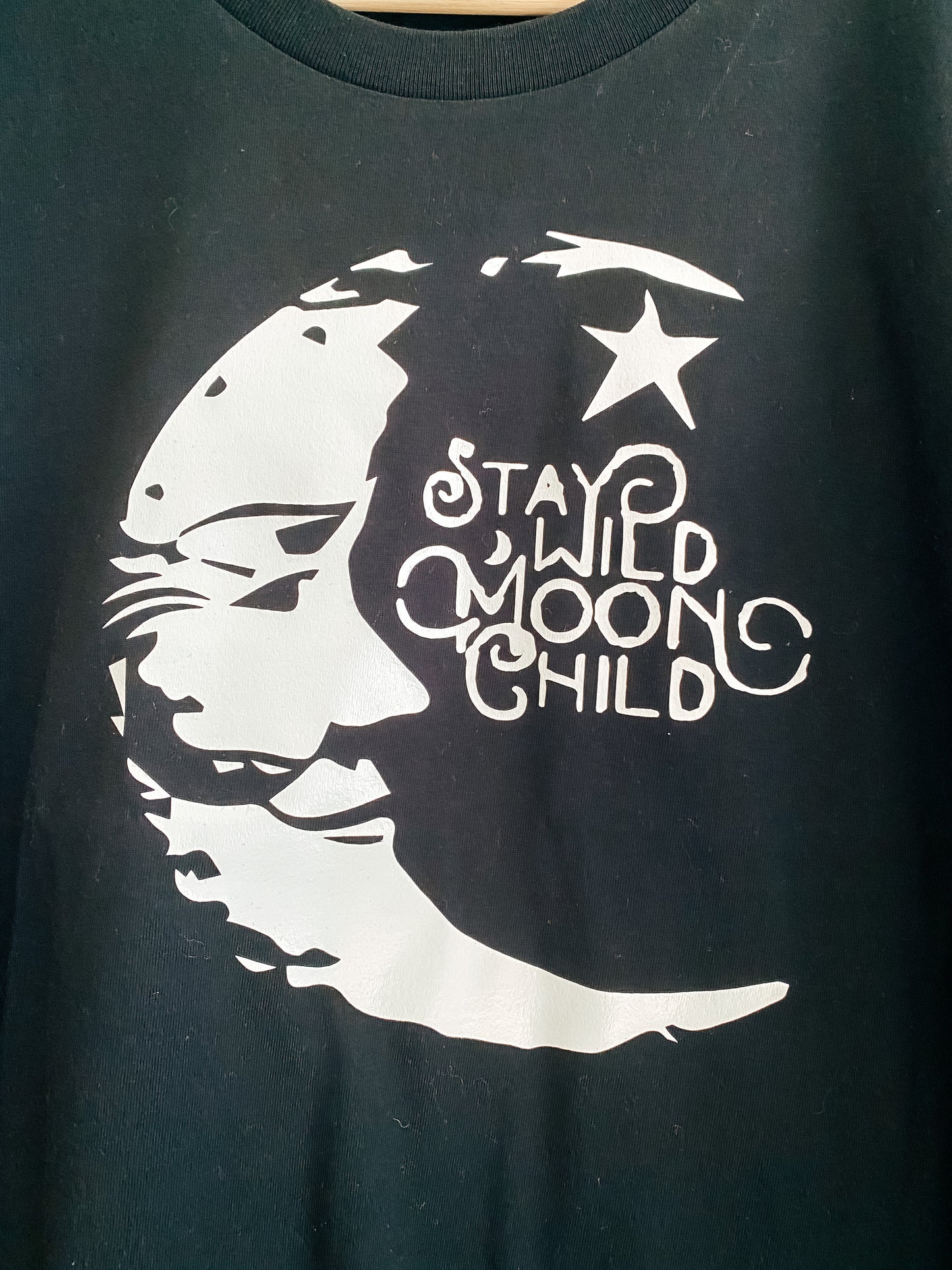 Stay Wild Moon Child T-Shirt - Black | LAST ONE