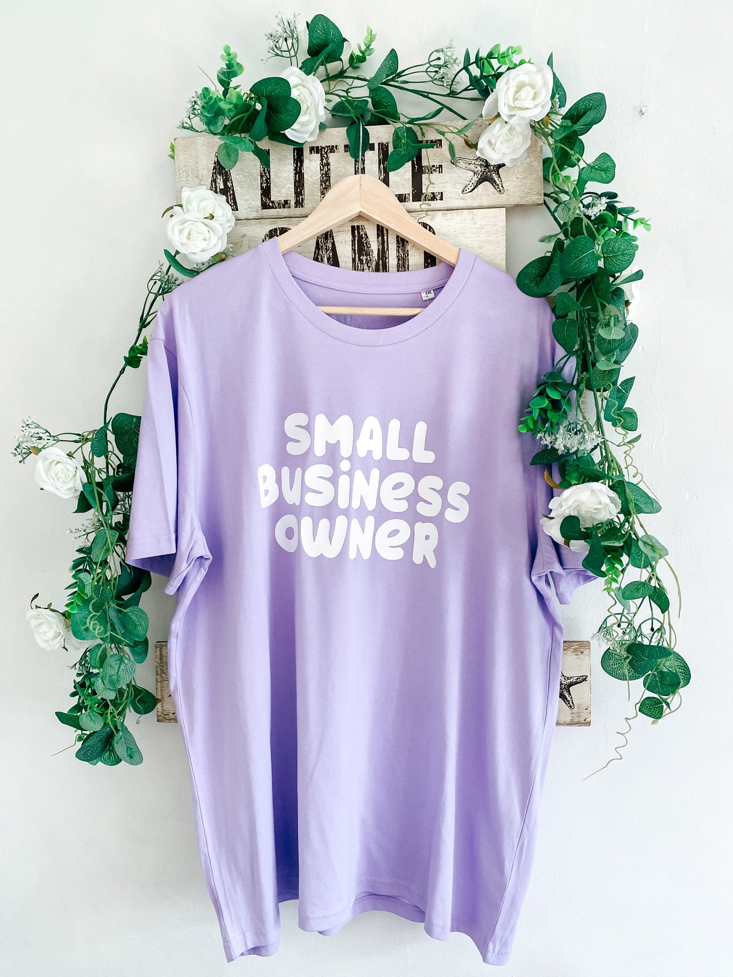 Small Business Owner Organic T-Shirt | REDUCED TO SELL