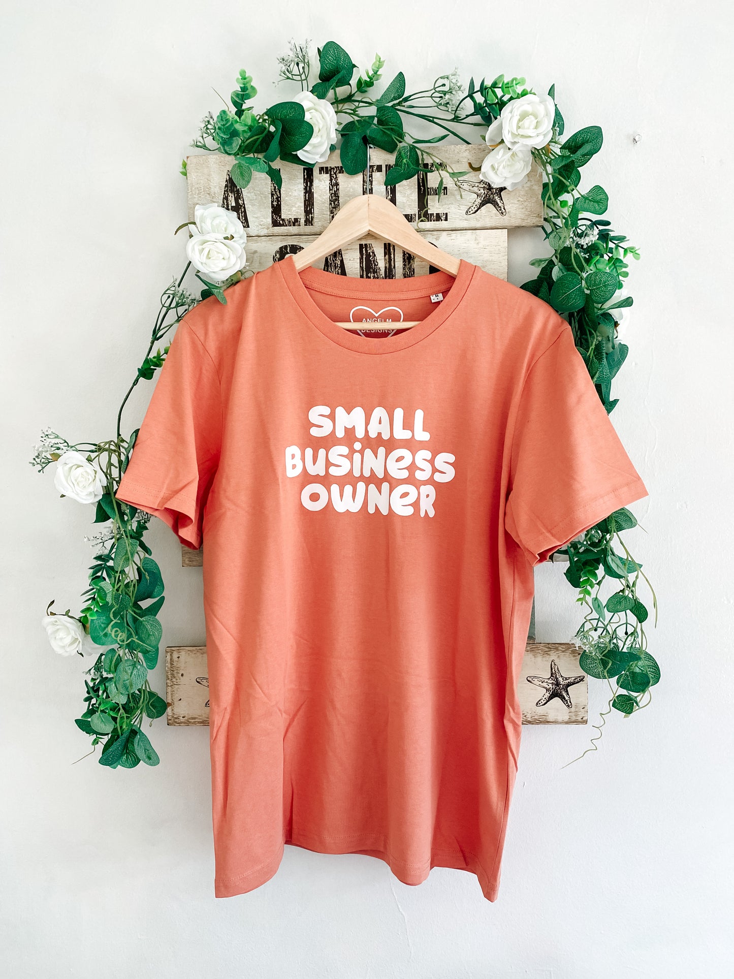 Small Business Owner Organic T-Shirt | REDUCED TO SELL