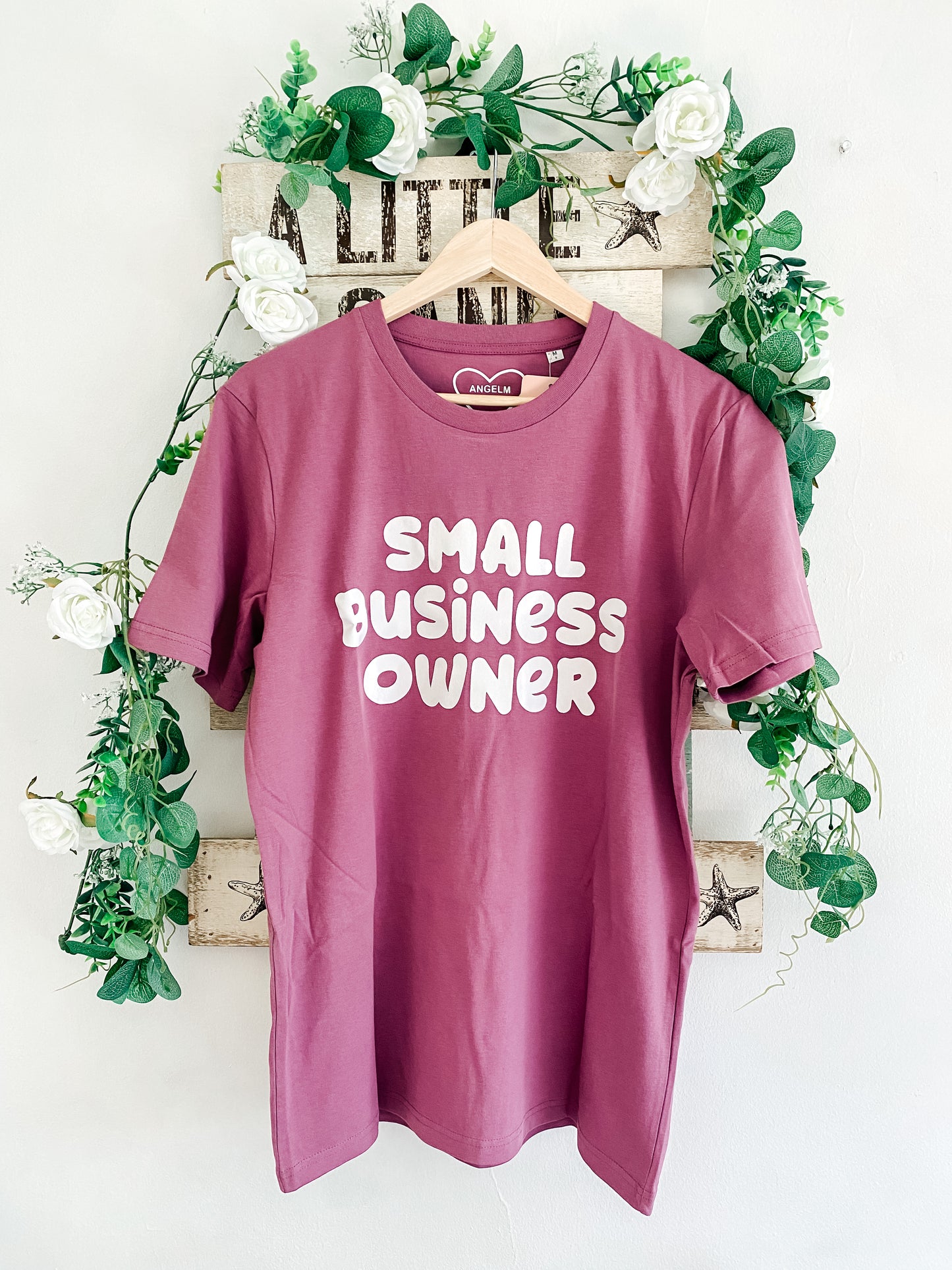 Small Business Owner Organic T-Shirt | REDUCED TO SELL