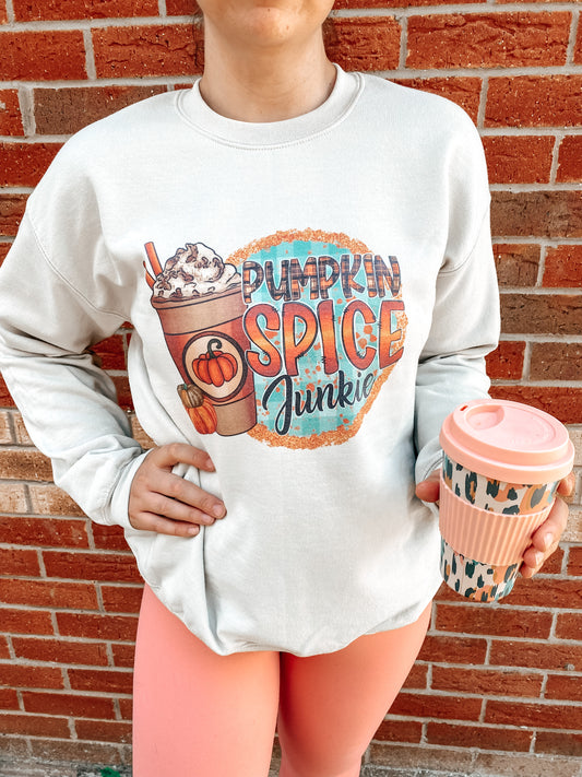 Pumpkin Spice Junkie Sweater