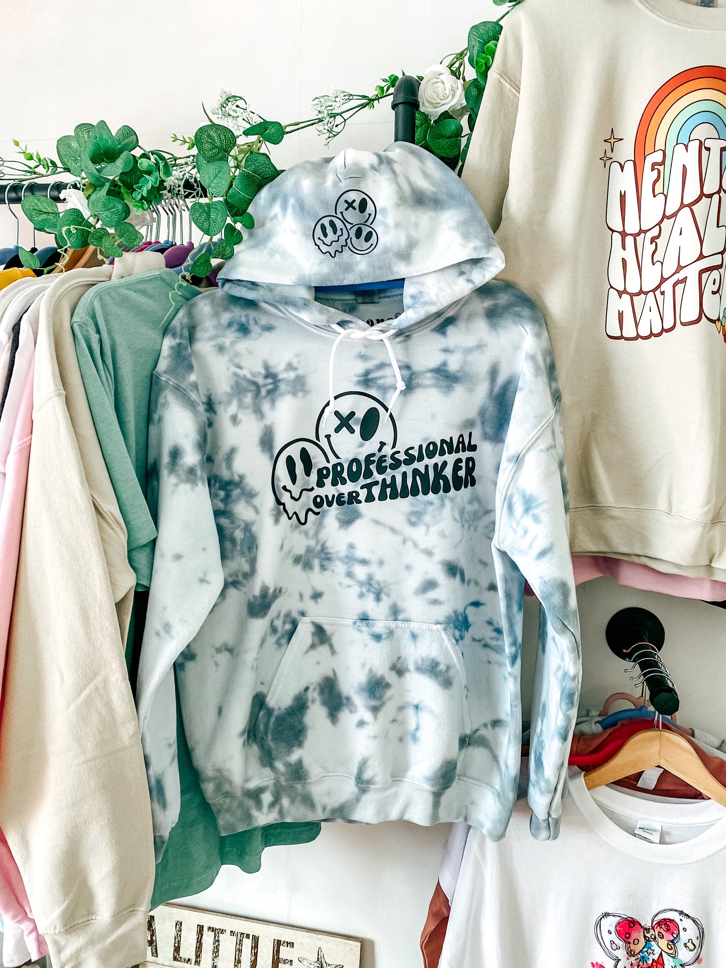 Professional Overthinker Tie Dye Hoody | SOLD OUT